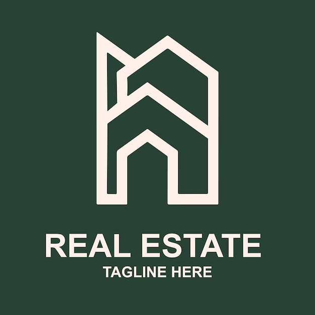 a logo for a real estate company