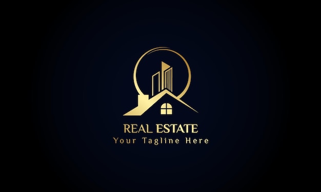 Logo for a real estate company