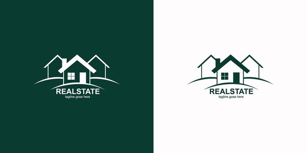 Logo for a real estate company