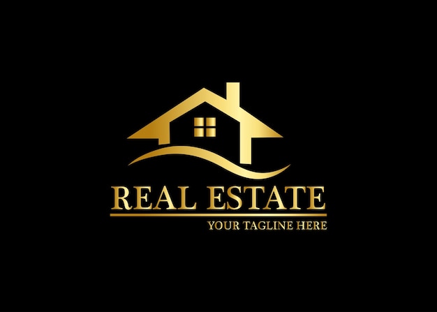 Vettore logo per le soluzioni immobiliari per la casa che è un logo per le soluzioni per la casa