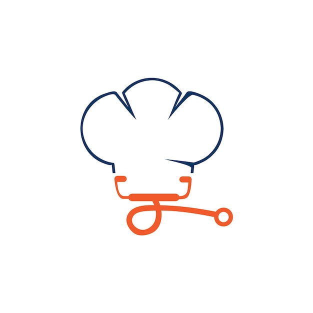 Vector logo for a restaurant called chef
