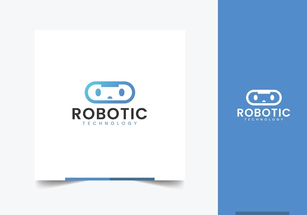 Logo for a robot technology company