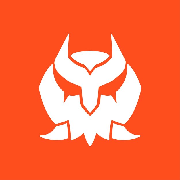 Logo robot vector illustartion esport logo design tech logo design