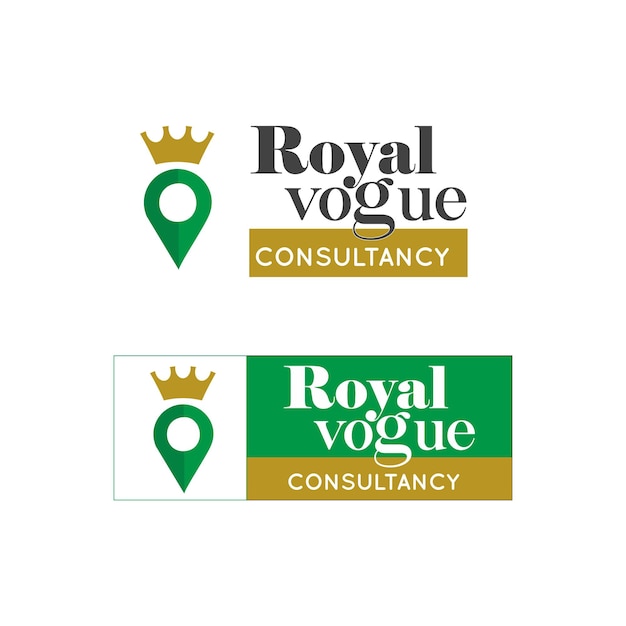 Royal Vogue 여행 컨설팅 회사의 로고