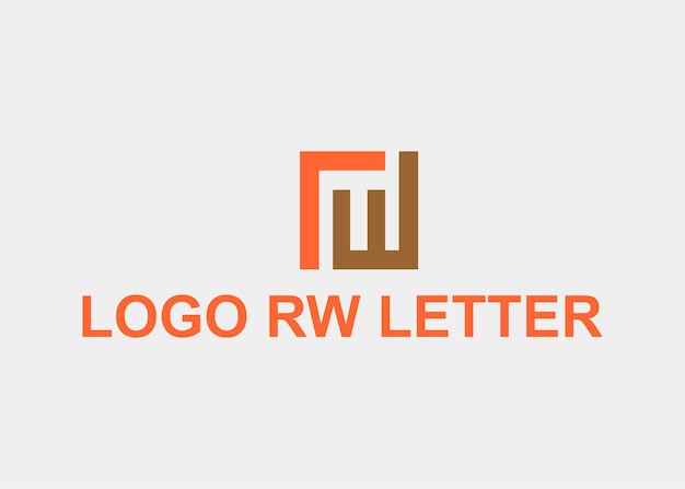 ロゴ RW 文字 会社名