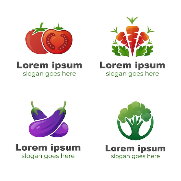 Logo's voor gezond eten