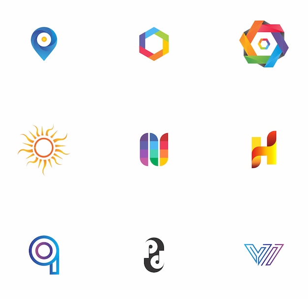 logo set for icon