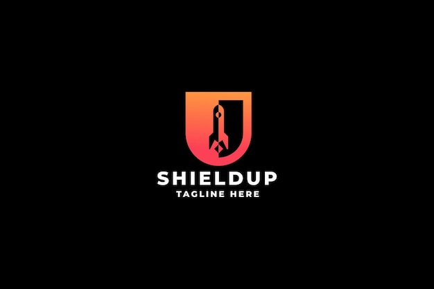 벡터 logo_shieldup