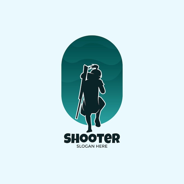 Logo shooter classic style