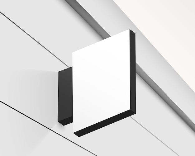 Logo-signage mock-up