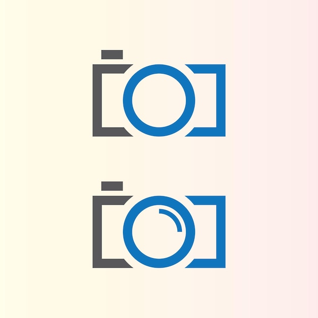Logo sjabloon fotografiestudio, fotograaf, foto.