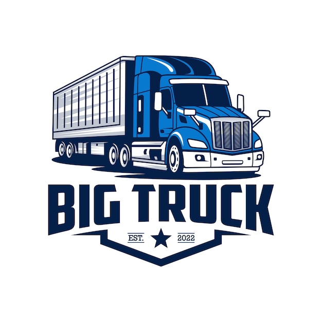Logo sjabloon voor vrachtwagens
