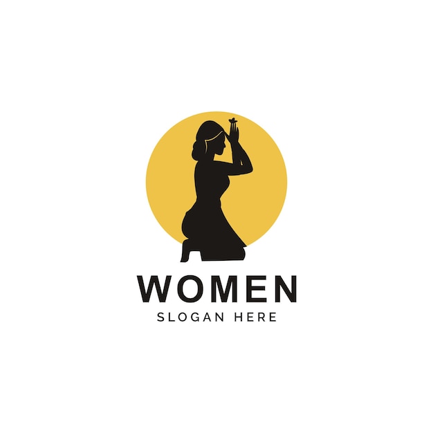 Logo sjabloon voor vrouwen