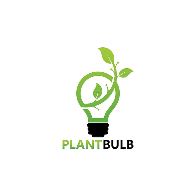 Logo sjabloonontwerp voor planten