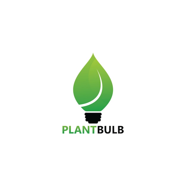 Logo sjabloonontwerp voor planten