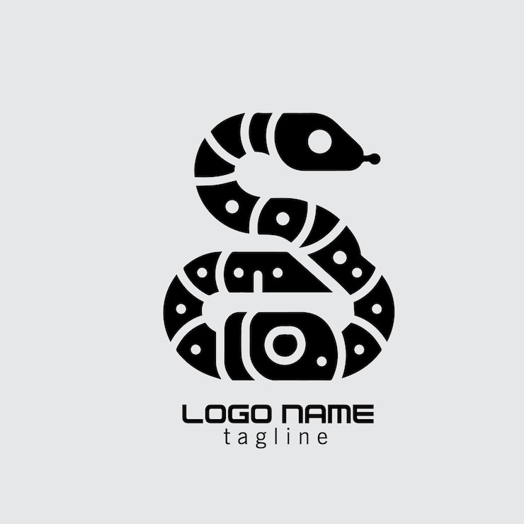 Vector a logo for a snake called a snake