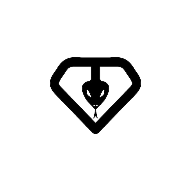 Logo for a snake company