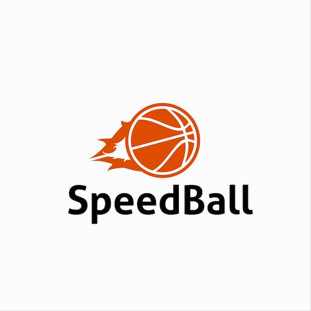 Логотип Speed Ball для баскетбольного клуба