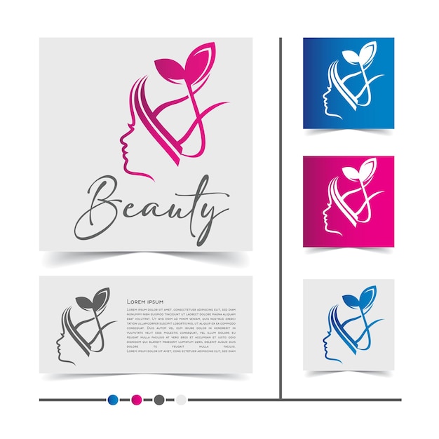 Logo template design