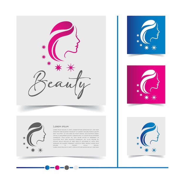 Logo template design