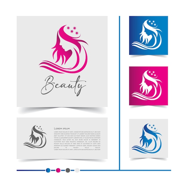 Logo template design