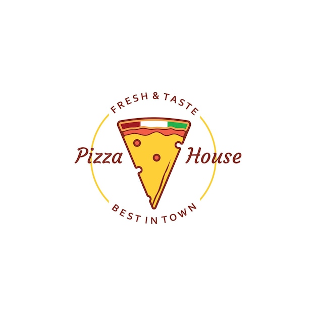 Logo Template For Food Or Pizza Restaurant