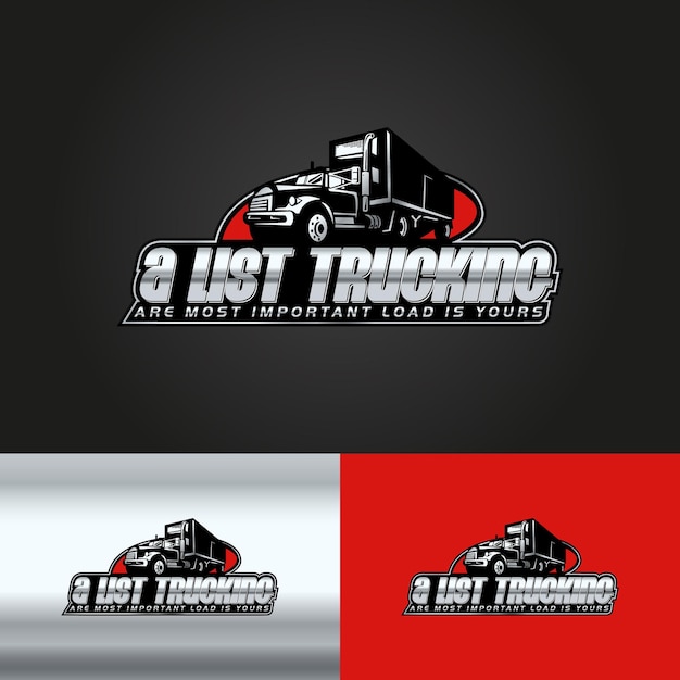 Logo template of Truck, cargo, delivery, Logistic