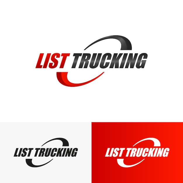 Logo template of Truck, cargo, delivery, Logistic