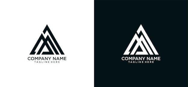 logo A triangle design