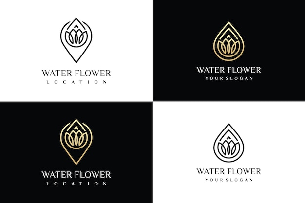 logo van bloemenwater heilig bad en bloemenwater heilig bad locatie