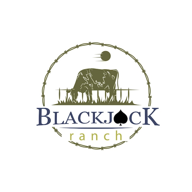 Logo van de Blackjack Ranch