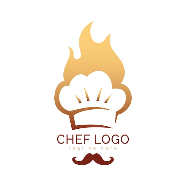 Logo van de chef-kok