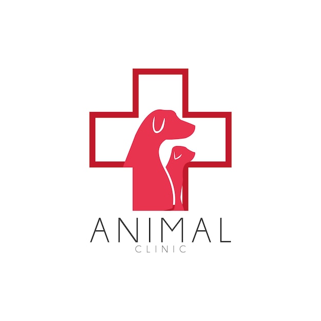 Logo van de dierentuin voor katten en honden
