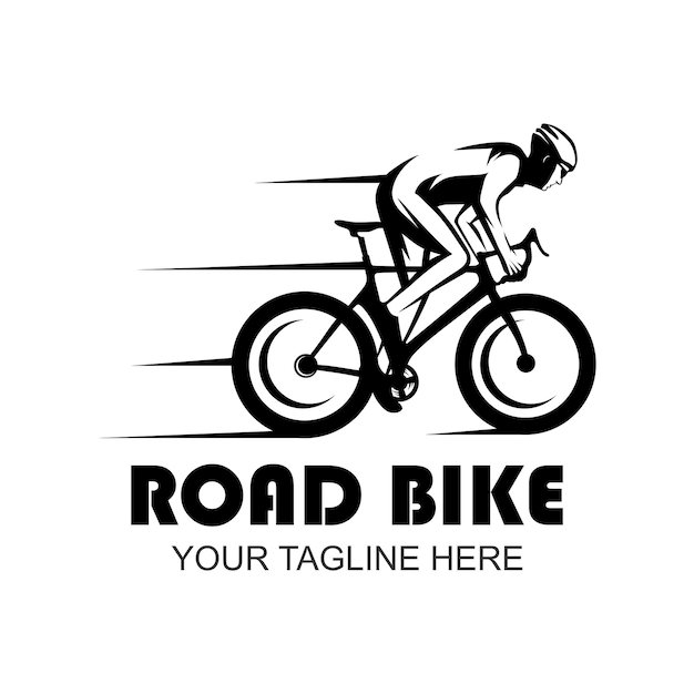 logo van de fietsvector