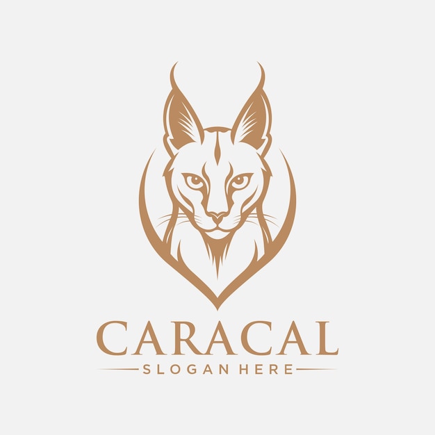 Logo van de karacalkat
