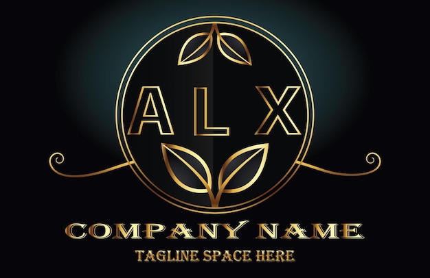 Logo van de letter alx