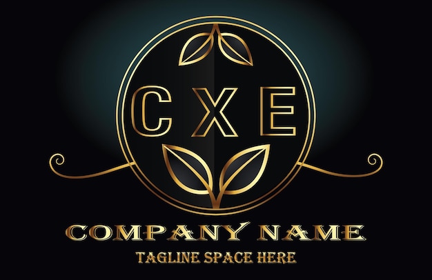 Logo van de letter CXE