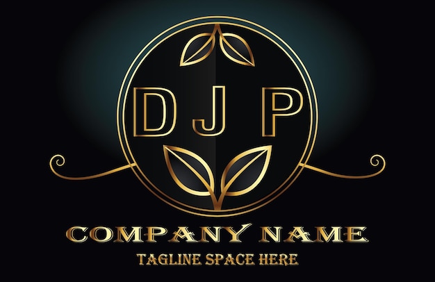 Logo van de letter DJP