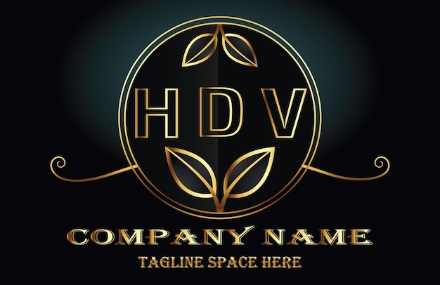 Logo van de letter HDV