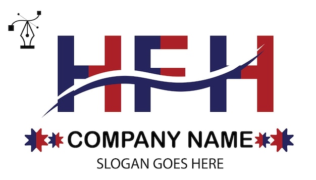 Logo van de letter HFH