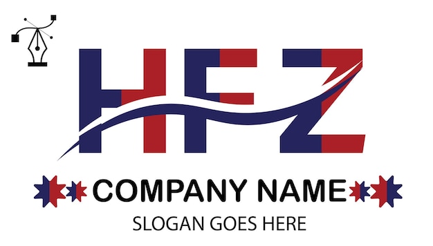 Logo van de letter HFZ