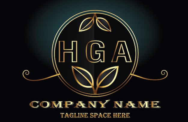 Logo van de letter HGA