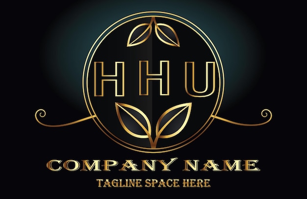 Logo van de letter HHU