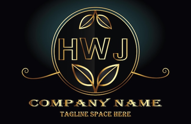 Logo van de letter HWJ