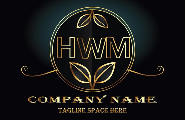 Logo van de letter HWM