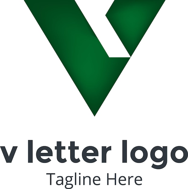 Vector logo van de letter v