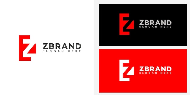 Logo van de letter Z