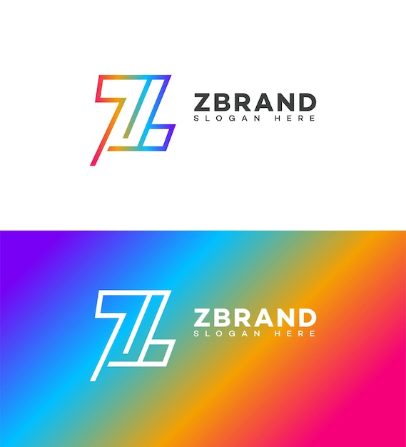 Logo van de letter Z