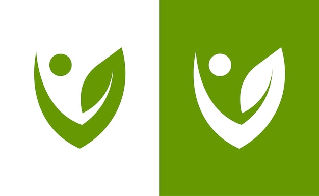 Logo van de natuurlijke gezondheid