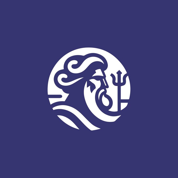 Vector logo van de oude god